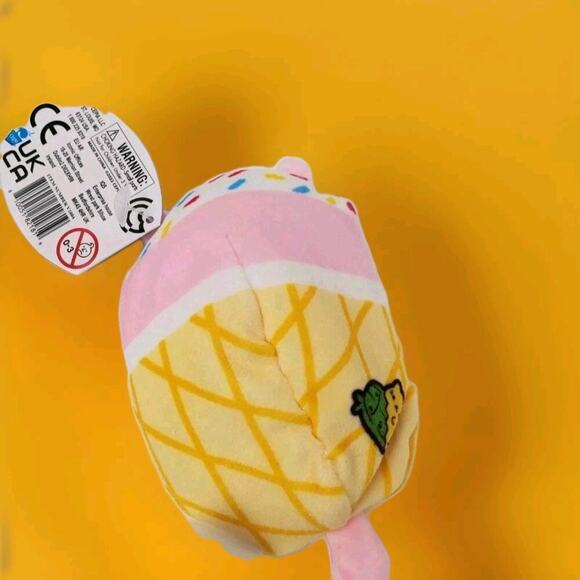 Cats Vs Pickles KITTENS VS GHERKINS #17 Lil SPRINKS Plush Bean Bag 3" NWT - Picture 2 of 4